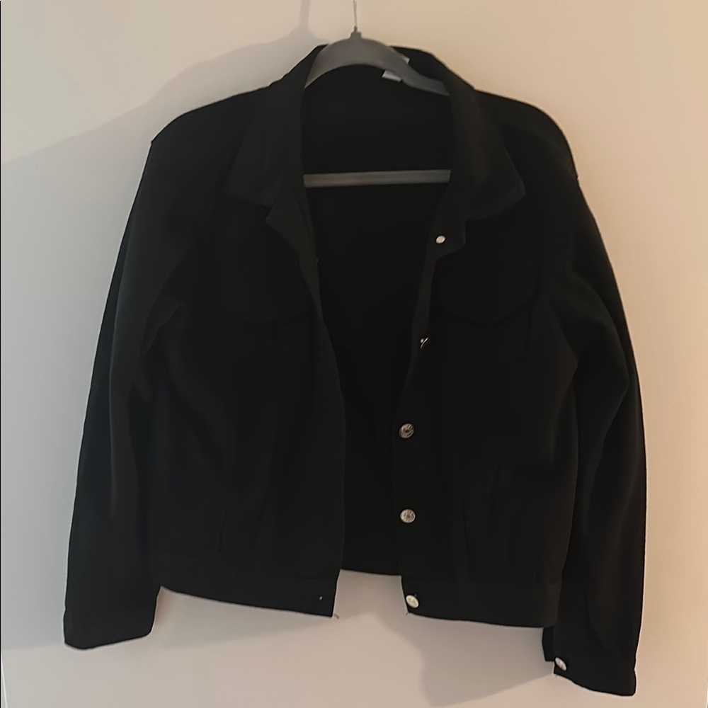 Amazon Black Jean Jacket Classic Denim Style